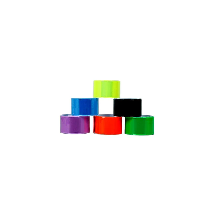 Free Sample bulk cheap custom logo printing ruler slap bracelet pvc sublimation slap bracelets