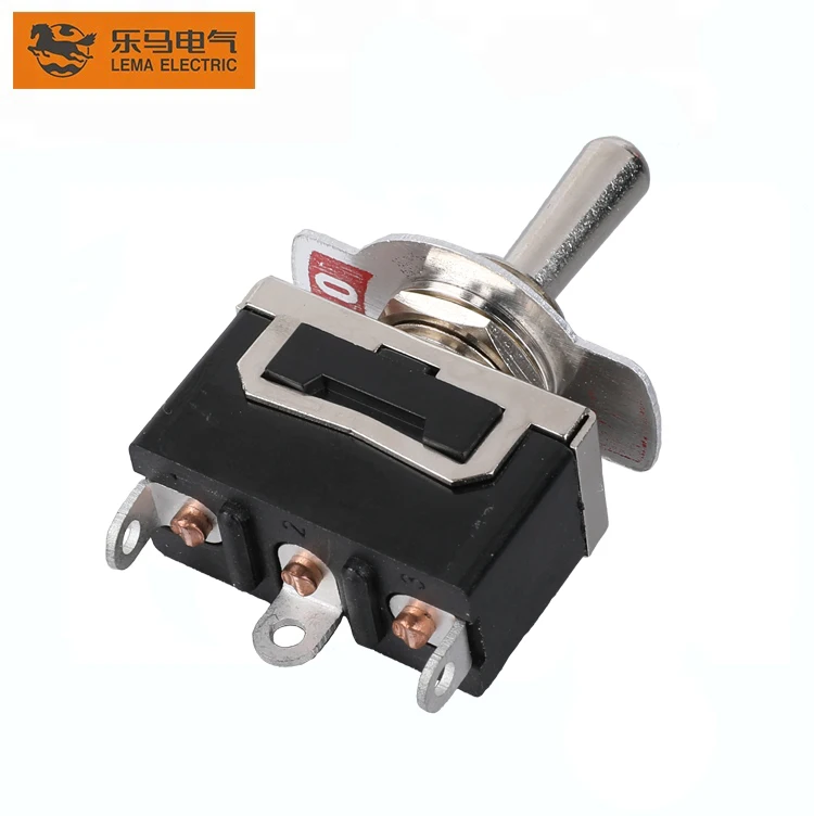 Lema LT1131A Solder Terminal 3 way toggle switch (on) off on toggle switch auto reset