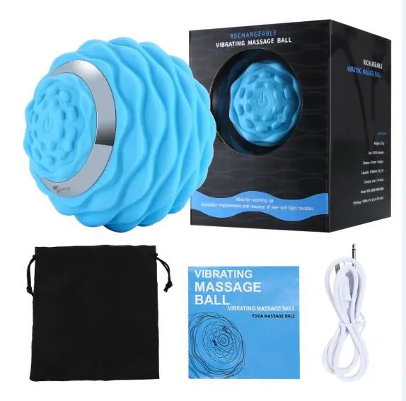 Muscle Relaxation Electric foam roller Fascia yoga vibrating massage ball