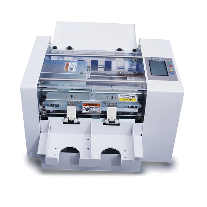 A4 automatic mini business manual pvc die cutter machine