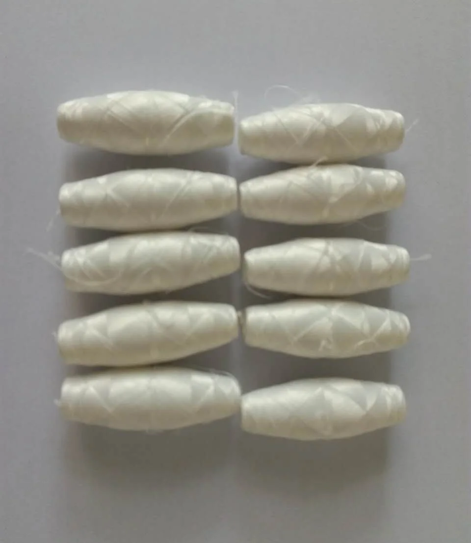 High Tenacity White/Black/Colorful Cocoon Bobbin Sewing Thread