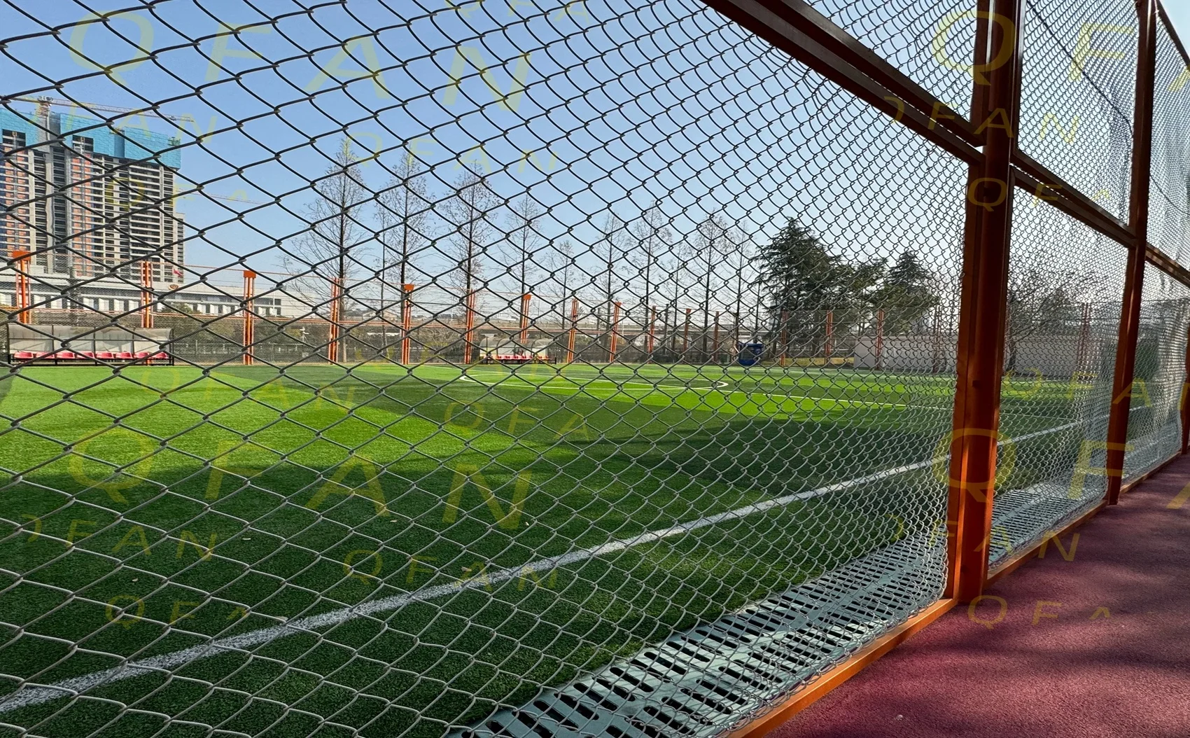 Qfan Wholesale Soccer Court 7-person Soccer Field New Product Suitable for team sports