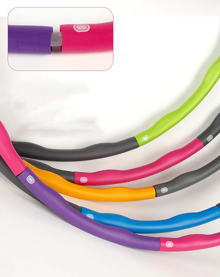 Conway HLH004 Hot Sale Adjustable Size Hoola Hooping Ring Fitness Hula for Kids Exercise Training Women Weight Lose