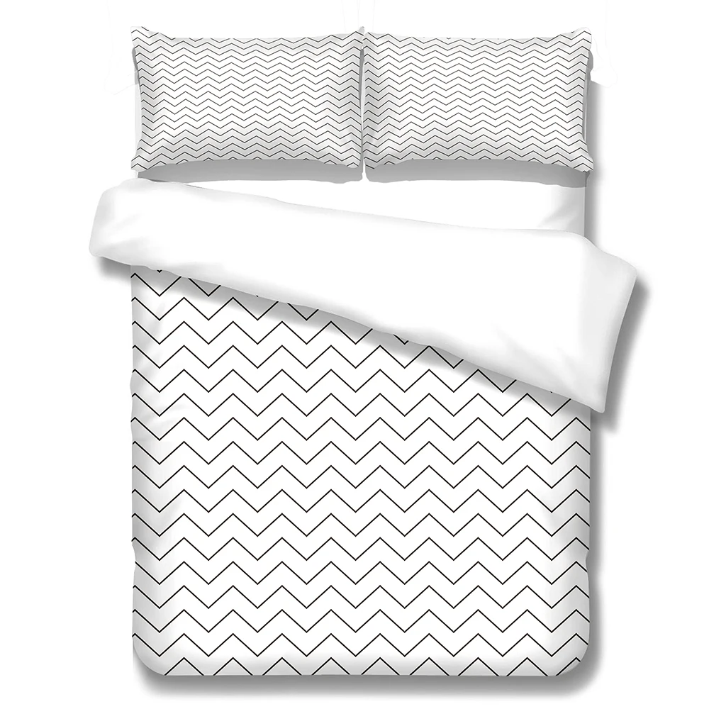 Wholesale Custom design 3-piece duvets and bed sheets	3D Printed Duvet Cover 111% Polyester