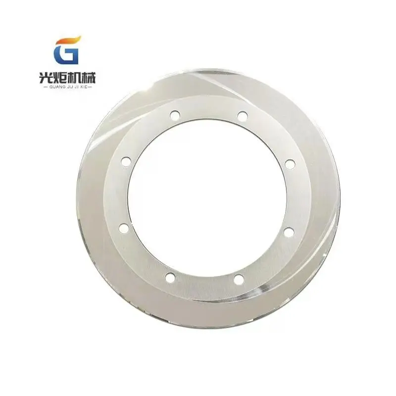 Xinli OEM/ODM klinga circle slotter cardboard machine carton round knives for corrugated paper cutting slitter blade