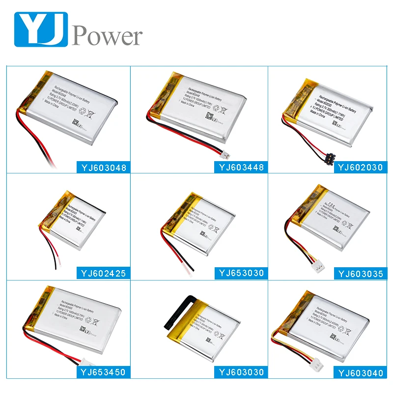 YJ  A Grade  Rechargeable Lithium Polymer Battery 3.7 V 626090 4000mah KC UI certified lithium ion battery cell OEM/ODM accept