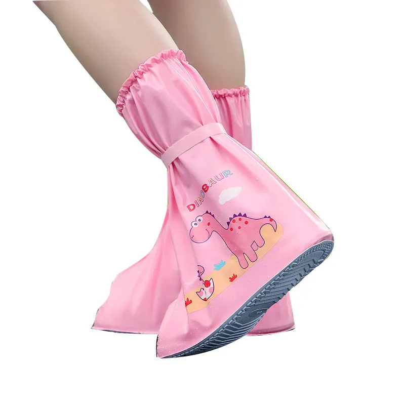 rain cartoon pvc rainproof boots for outdoors comfortable adorable waterproof boots children kids for outdoors hiking
