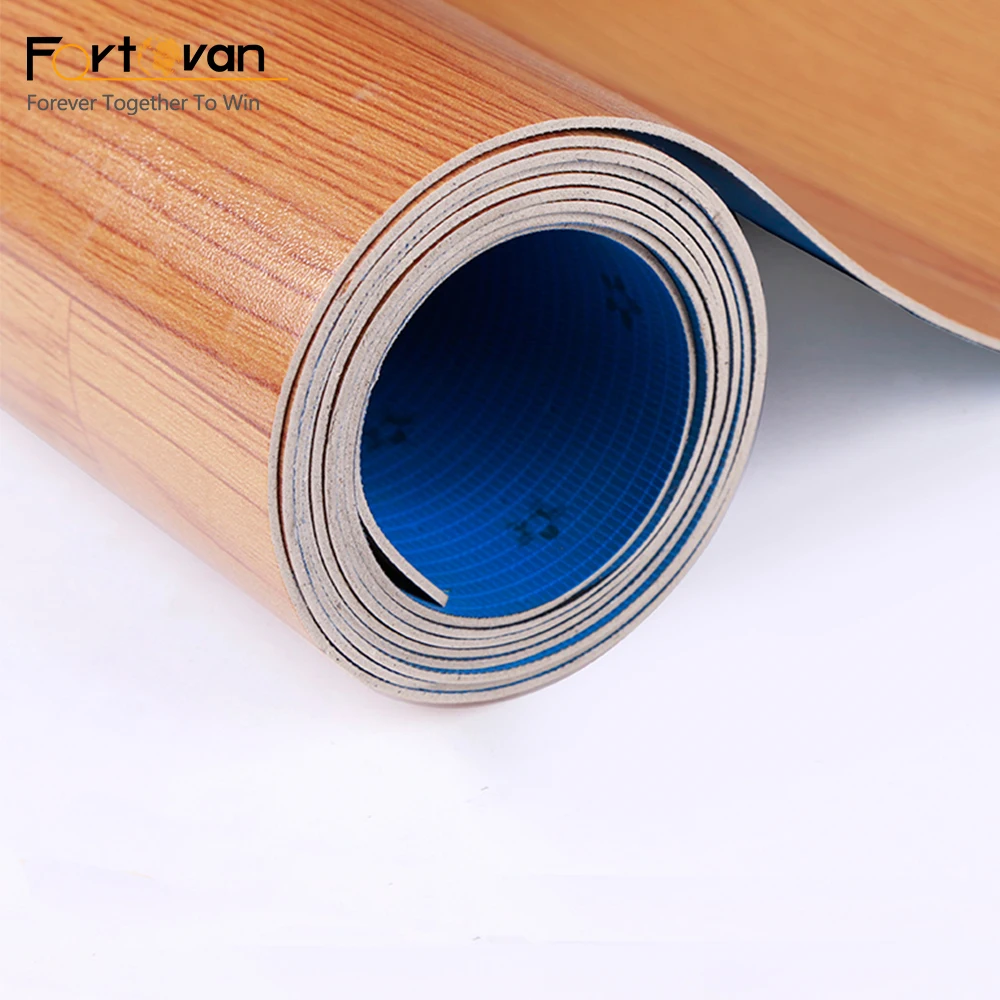 Factory Price of PVC Vinyl Floor with wooden design
