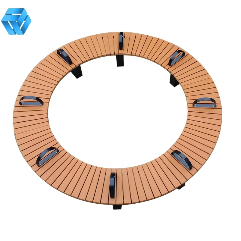 Outdoor Park Furniture Solid Wood And Cast Iron Or Aluminum Metal Frame Legs Benches Chairs Seating