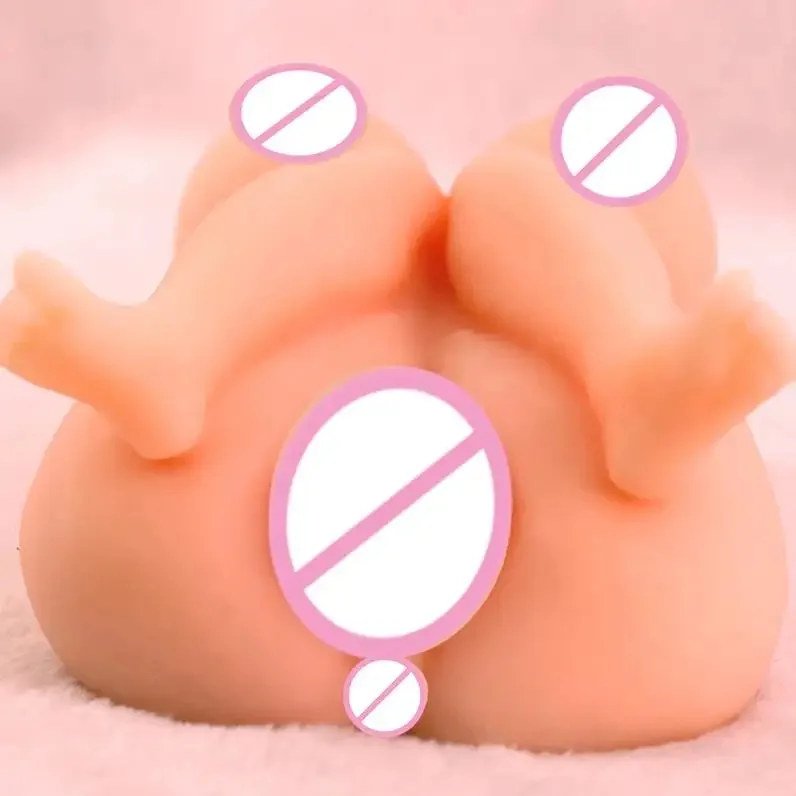 Hot Portable Male Masturbator Vaginal & Anal Canal Butt & Pussy & Breast Sex Dolls Silicone Full Body Silicone Doll