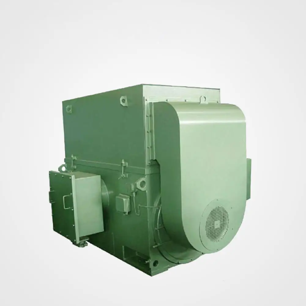 Закрытый трехфазный асинхронный электродвигатель беличьей