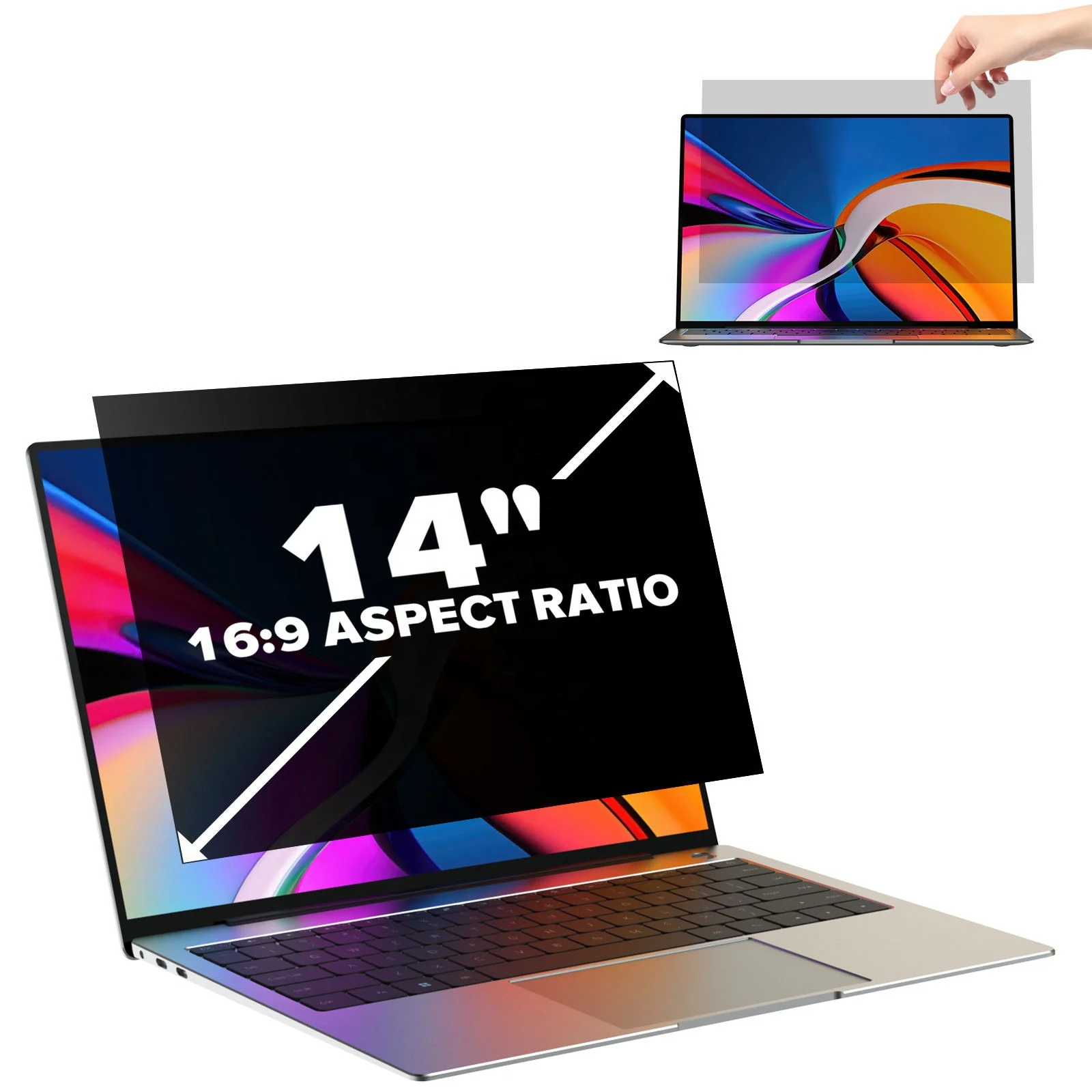 GUDTEKE обновленная цена 13 3 экран для ноутбука Защитная пленка экрана компьютера