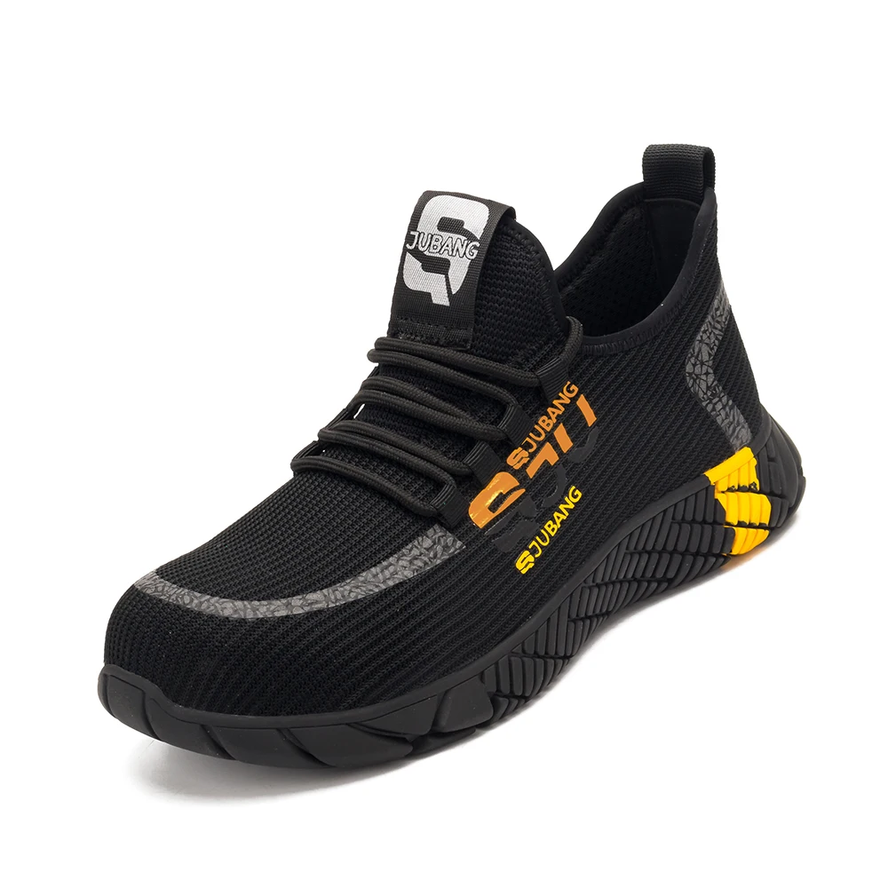 Профессиональная Мужская защитная обувь промышленного бренда со стальным носком