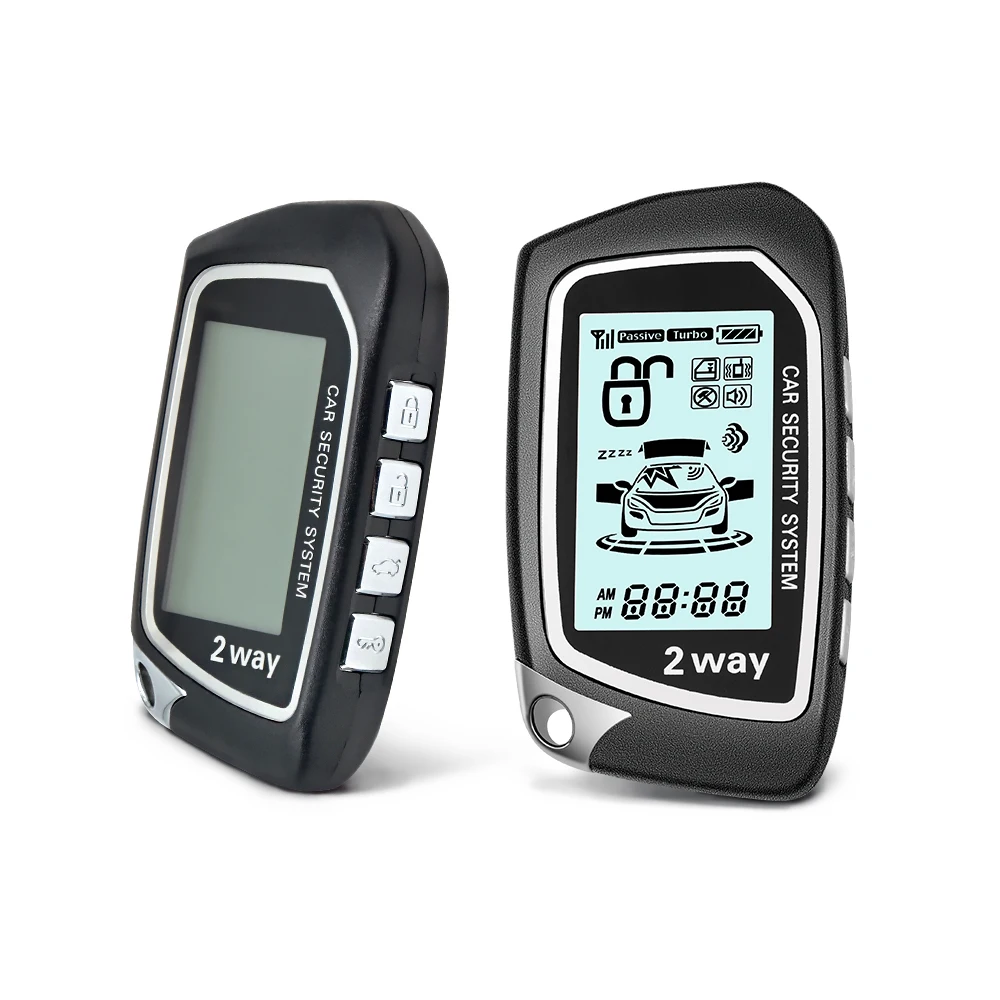 Two way Car Alarm anti-hijacking car alarm systems control range 2000m 3000m