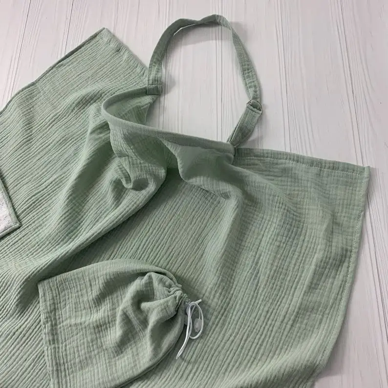 Breastfeeding Covers For Muslin Cotton Aprons Breast Feeding Multi Use Baby Car Seat Nurse Head Maternity Clothes Nursing Cover