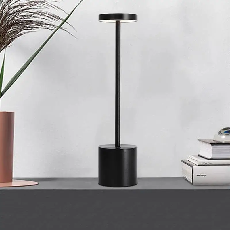 battery operated living room bedroom decorative restaurant color change led table top lamp nordic hotel for dining table