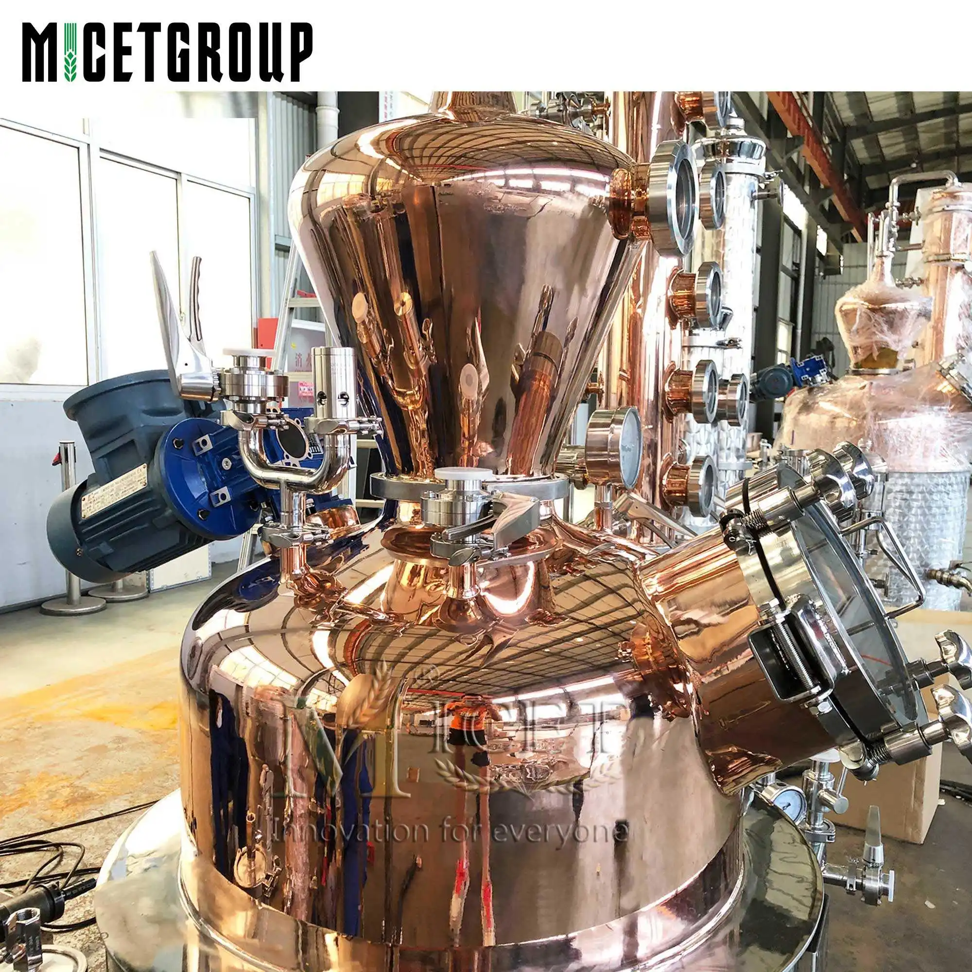 150L micro spirits distilling machine copper column whiskey gin brandy vodka customized distillery still pot machine