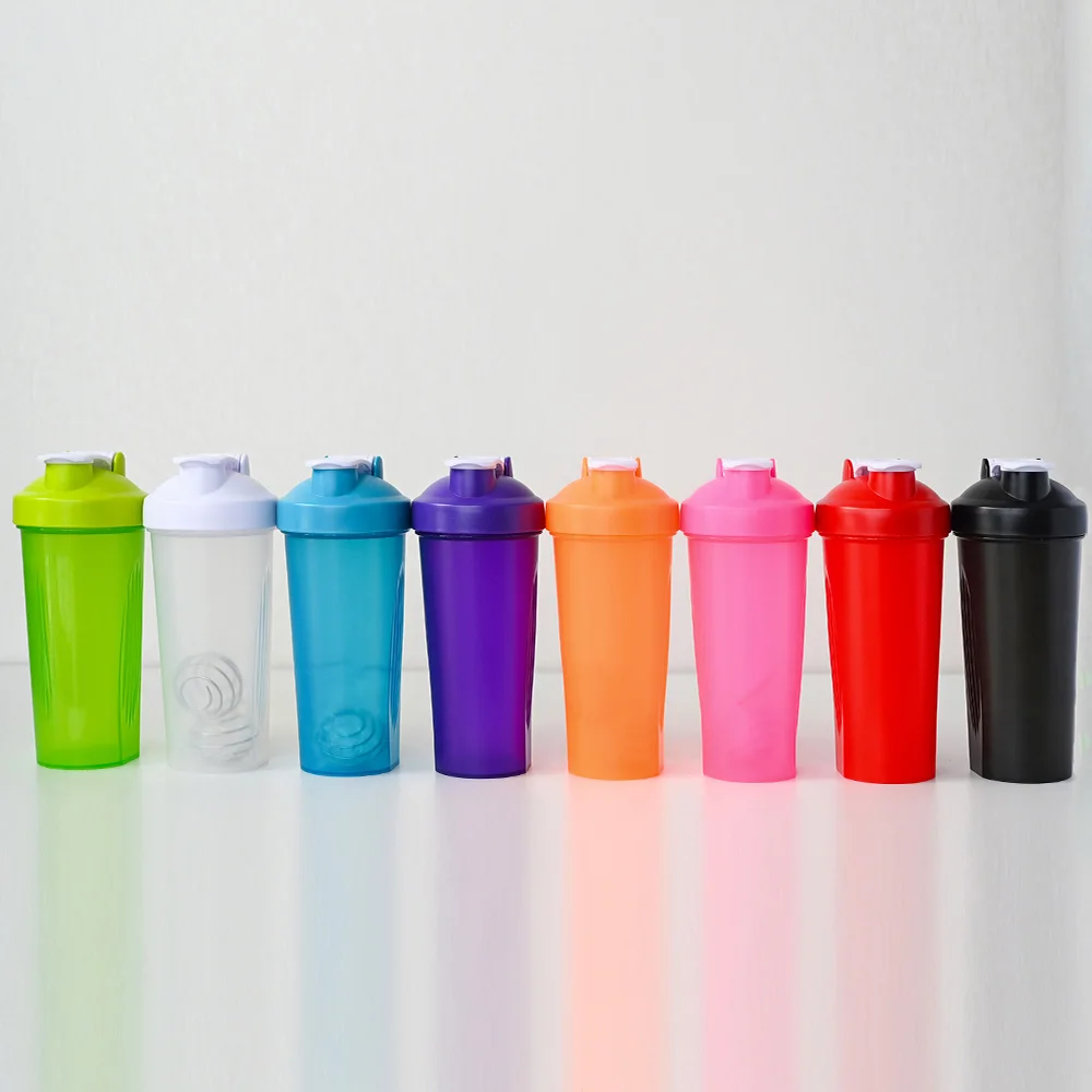 Custom hot sale 400ml 600ml Personalized cup bpa free plastic Fitness protein shaker blender gym shaker bottle