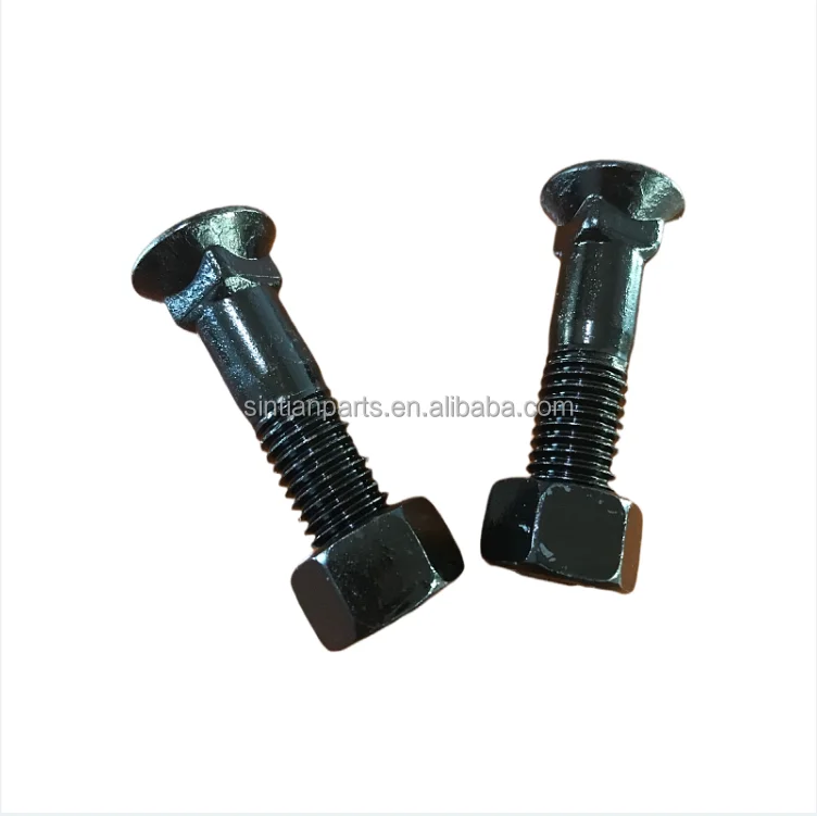 40Cr Material 12.9 Grade Excavator and Crawler Bulldozer Sprocket Plow Bolt and Nut 4F3658/4K0367 With Size 5/8X3