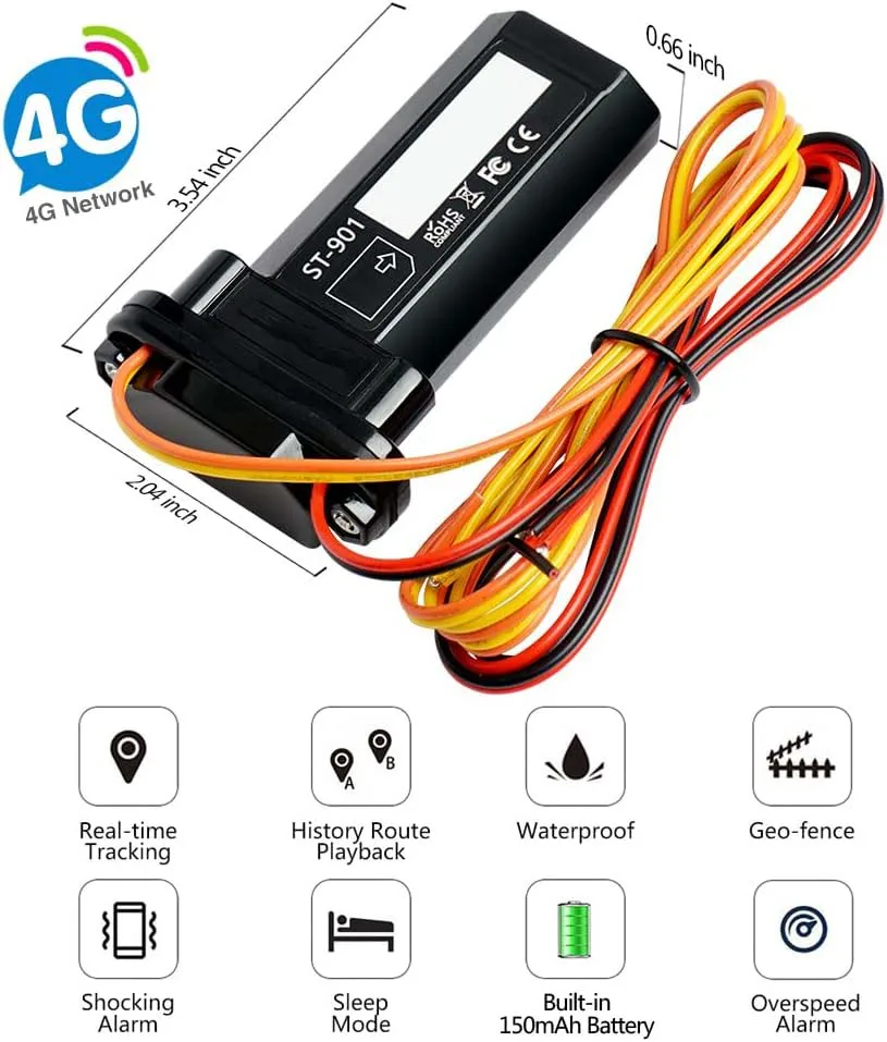 High Quality Easy To Install GPS Car Tracker For Fleet Management