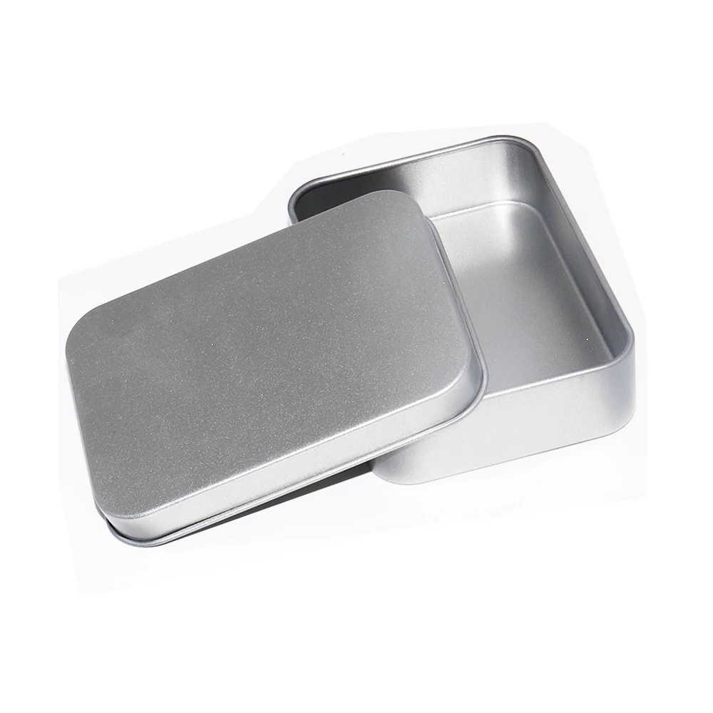 Metal Cookies Cards Tin Cans Chewing Gum Pills USB Wedding Gift Tea Cake Candy Biscuit Packing Storage Containers Box for Mint