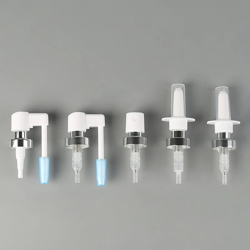 New product good quality medical spray pump aluminum throat spray pump