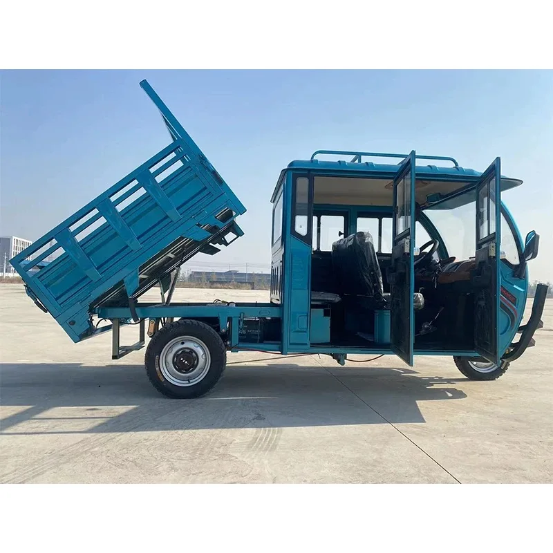 Best-Selling China Petrol-Electric Hybrid Tricycle Passenger and Cargo Motorized Tricycles