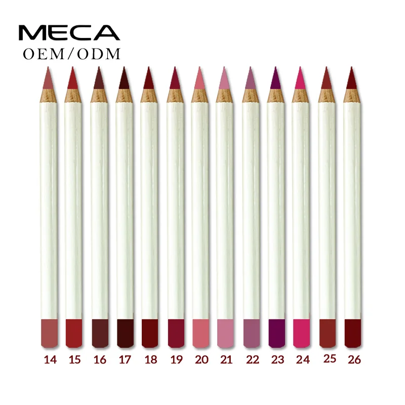 26 цветов, оптовая продажа, Контурный карандаш для губ для макияжа, фирменная марка, Контурный карандаш для губ