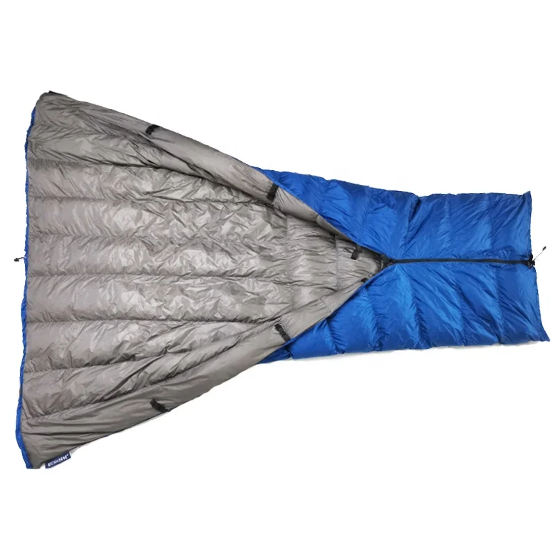 Down Camping Blanket Quilt Packable Down Blanket with zipper Waterproof Camping Hiking Travel Multifunctional Blanket Quilt