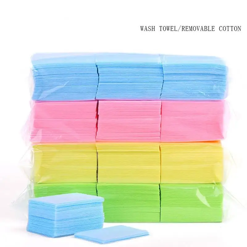 New colorful nail polish remover wipes Lint-Free Wipes Cotton soft nail wipe pad