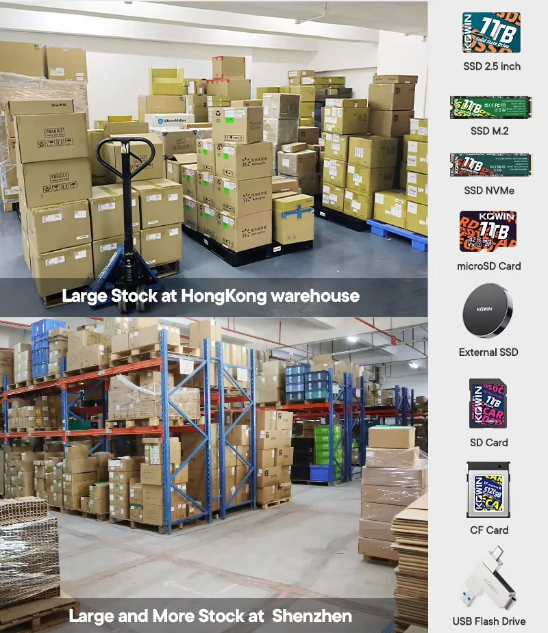 KOWIN Factory Price Sale CS100 256GB Capacity SDXC UHS-1 Class 10 95MB/s Read Speed Memory Card SD Card For Cell Phone