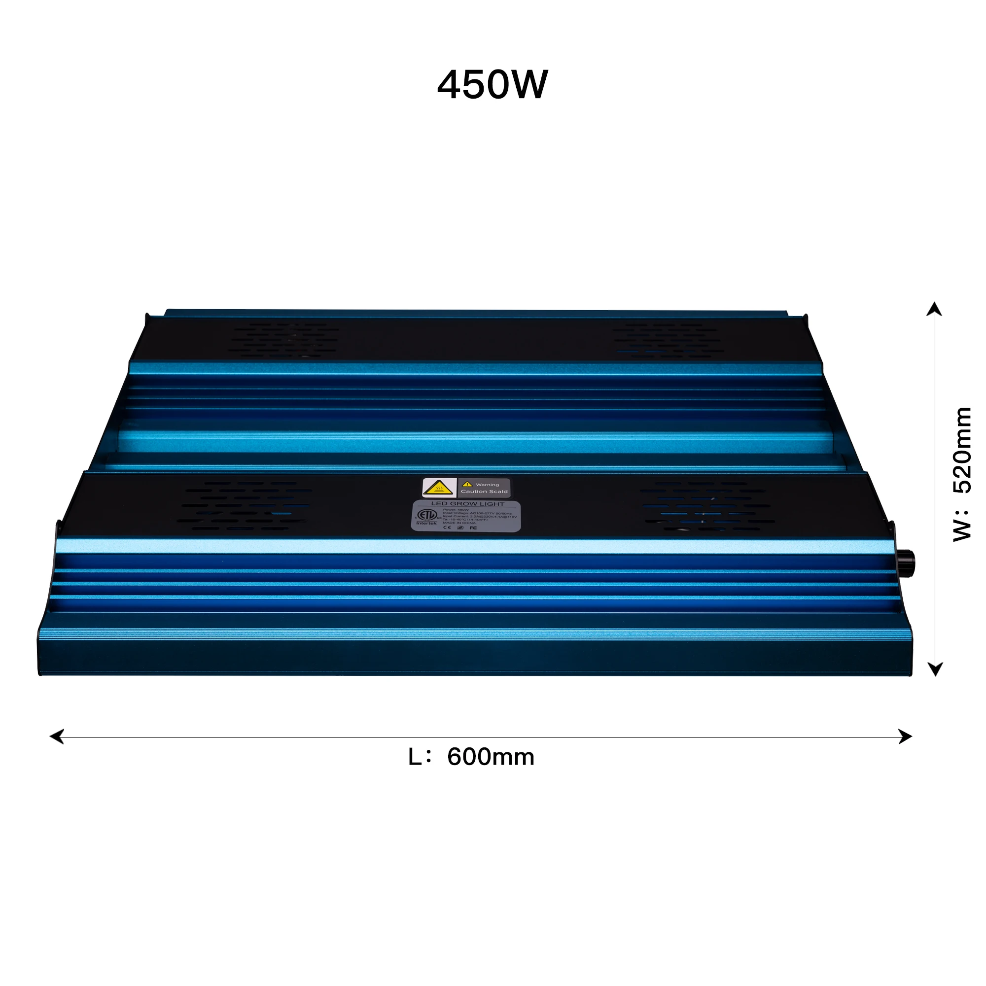 Hot Selling Brand New Original Inverter Plc 600W Uvb 301h Chip Lights For Indoor Plants Led Grow Light Panel Plus