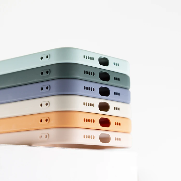 Новые аксессуары для мобильных телефонов 14 видов цветов Точные вырезы покрытие мобильного телефона для Айфона из 13 из термопластика силиконовый чехол для мобильного телефона чехол матовый мягкий чехол для задней крышки