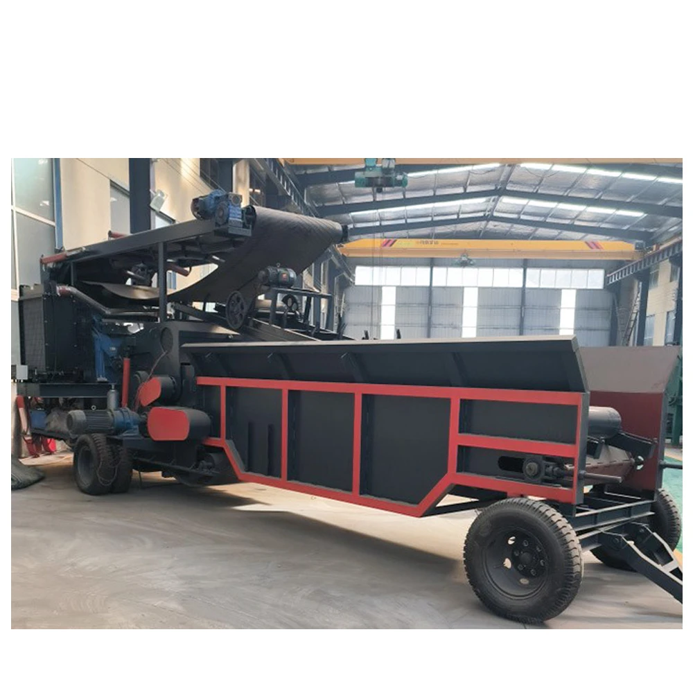 Heavy duty comprehensive wood pallet crusher machine forestry mulcher tree shredder wood chipper large multi functional