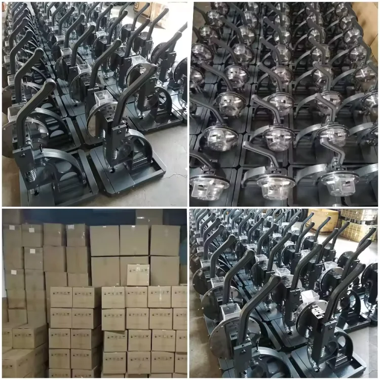 Semi auto Hand press eyelet machine PVC Flex banner curtain eyelet punching machine