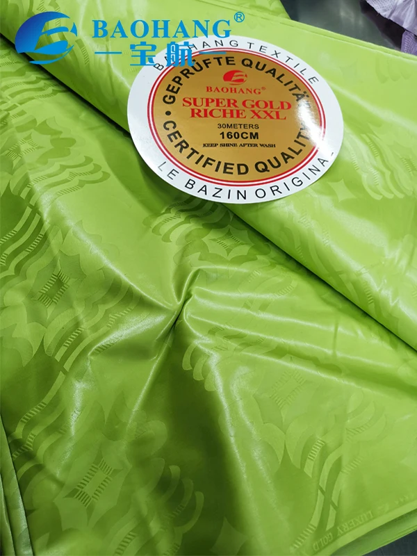 100%cotton Fabric Africa Getzer Bazin Riche 70x70