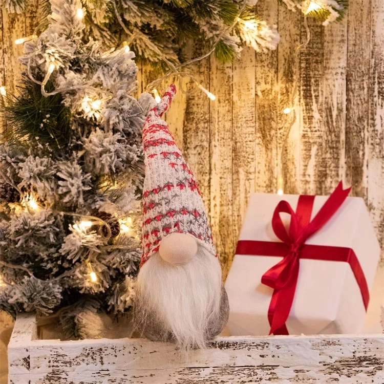 12 inch beard nordic tomte scandinavian santa swedish plush christmas gnome for holiday table ornament decoration