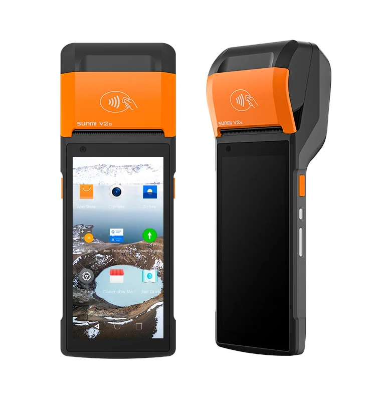 Портативный Pos-терминал Sunmi Android Wifi мобильный платежный сенсорный экран Pos-машина
