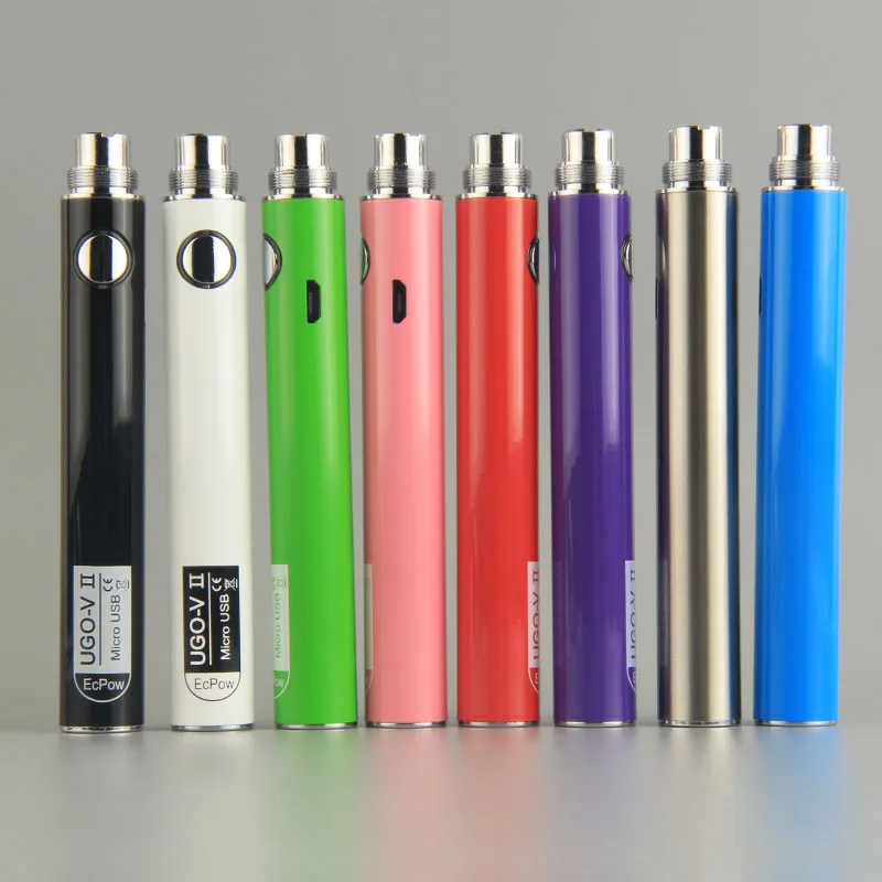Authentic UGO T VII 510 Thread eGo Micro USB 650 900 mAh Vaporizer Battery With Charger Fit All 510 Cartridges