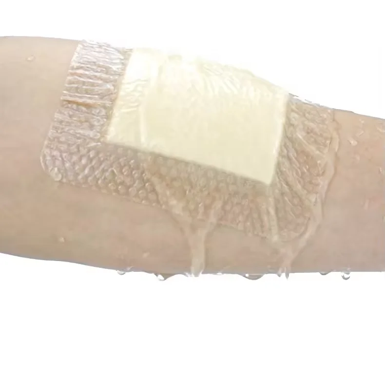 Medical bedsore patch Pressure sore patch Silicon gel foam elderly hip patch Wound dressing Polyurethane hydrocolloid