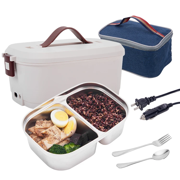 Popular Electric Lunch Box Food Heater Stainless Steel 1.5L Electric Lunch Box Car Food Heater