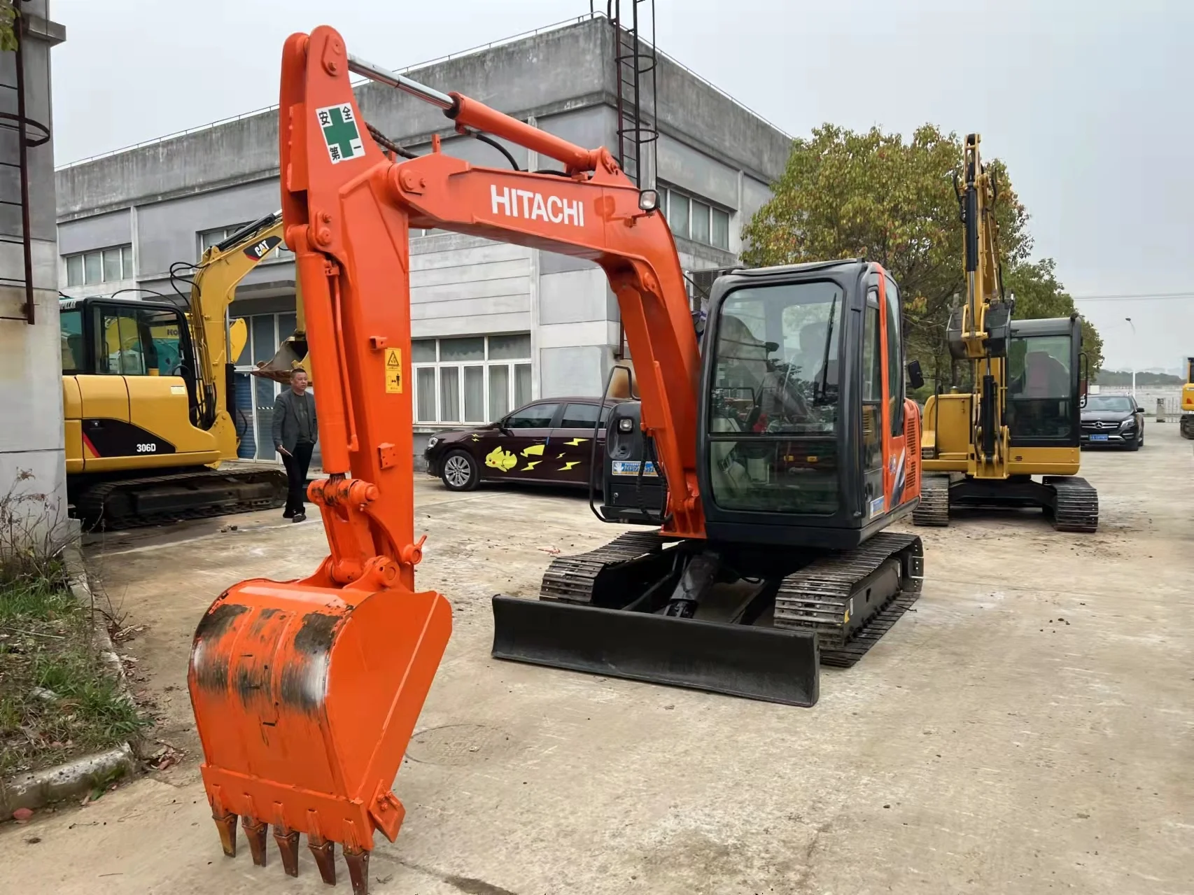 Used ZAX60 Small Hitachi Excavator mini Excavator Machine zax60 for sale