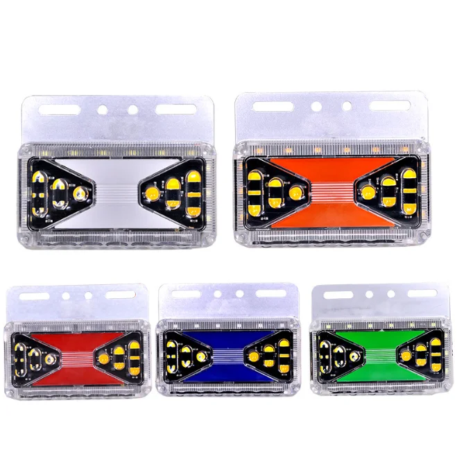 Производитель 24 в высококачественный прицеп Светодиодный Боковой индикатор габаритный фонарь для грузовика 12 В