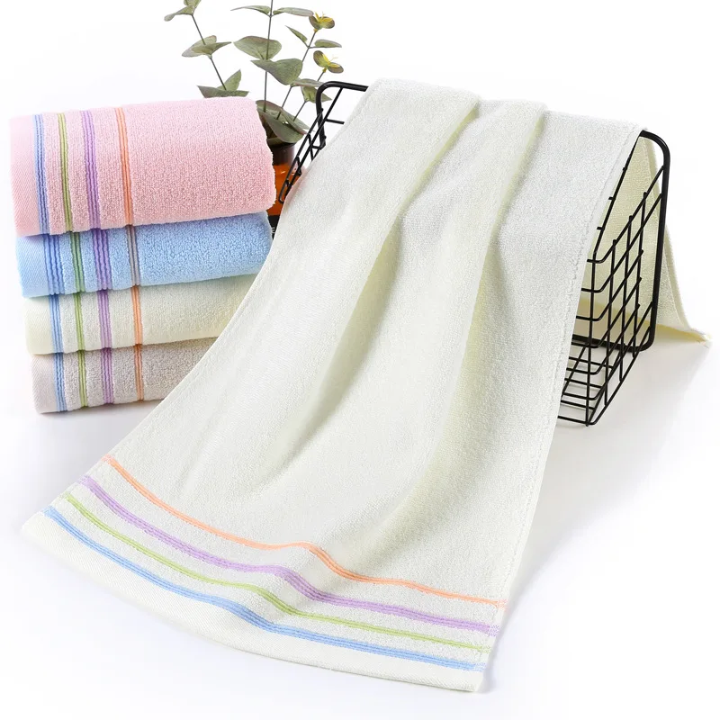 
Drop shipping cheap price high quality hotel custom logo 100 cotton towel 