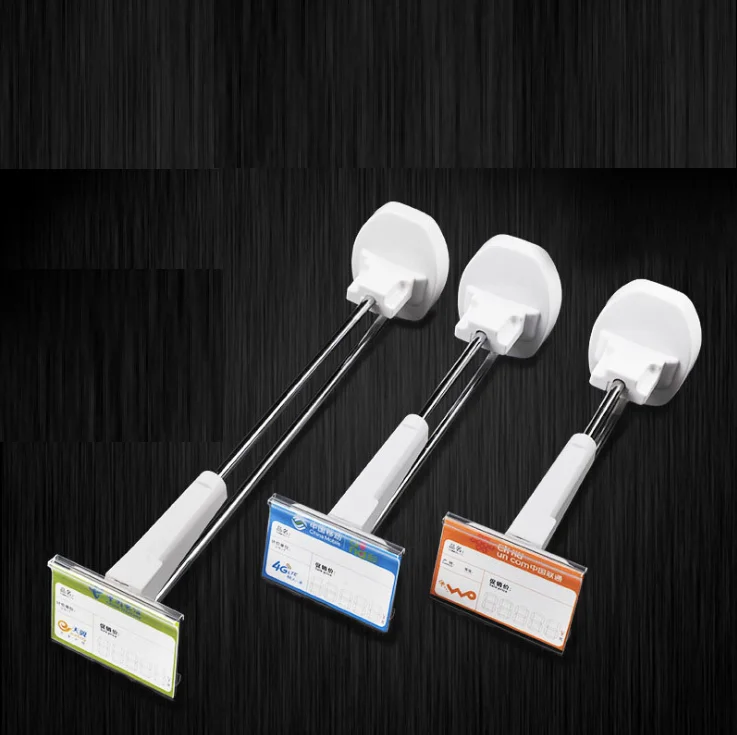 Supermarket Shop Store Anti-theft Security Plastic Shelf Lock Pegboard Slatwall Display Hook