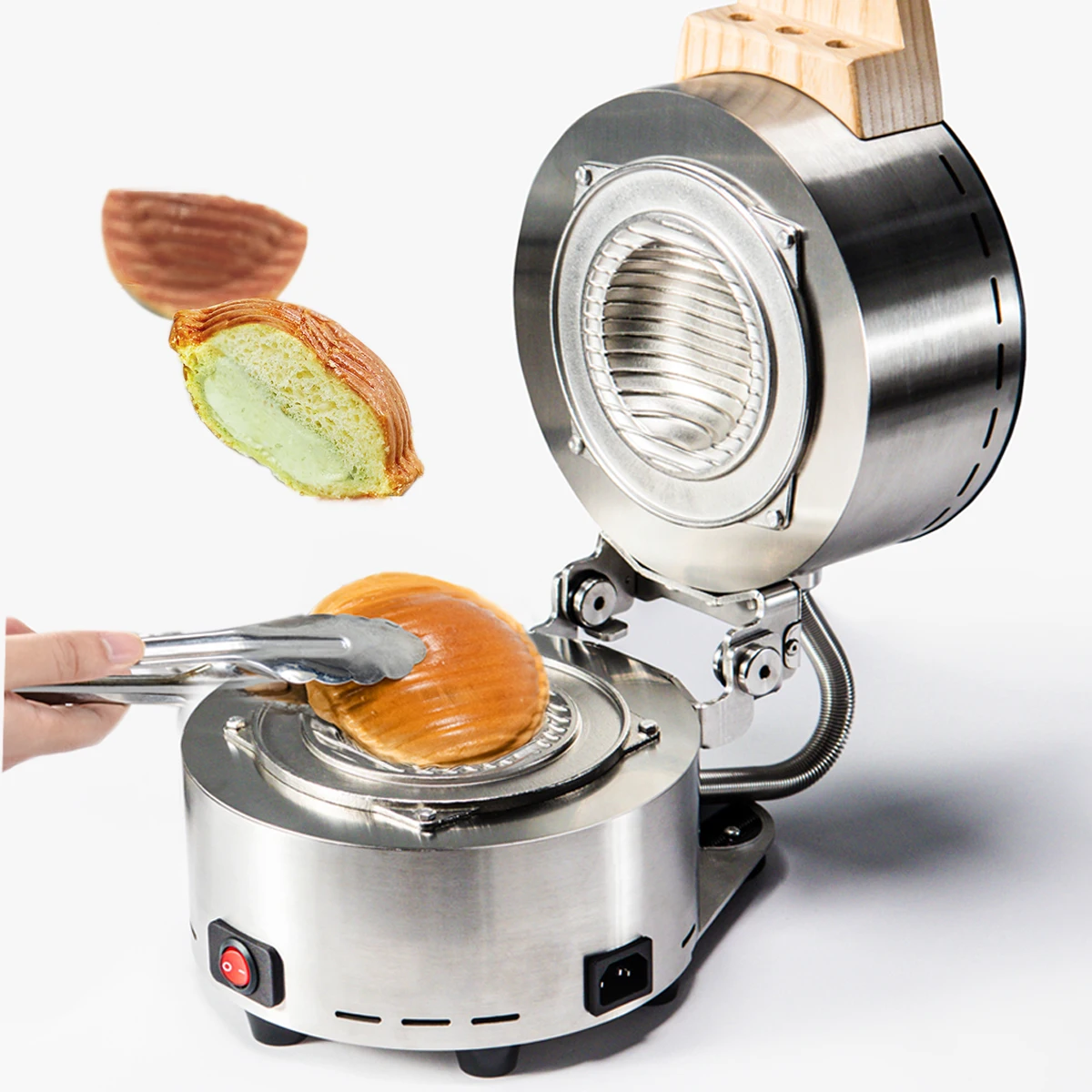 Miles 2024 UFO burger maker  ice cream sandwich maker other snack machines for restaurant CE approvedgelato press panini maker