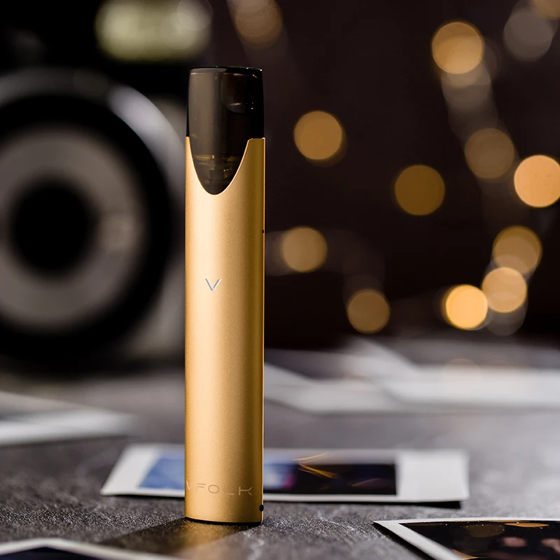 2021 new design electronic cigarette 350mAh ultra-long life battery 1.2/1.95mL pod USB support