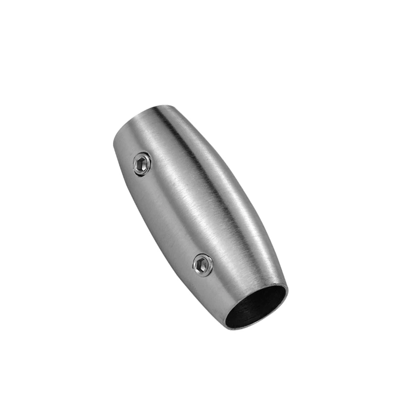 Direct Selling 304 316   staircase railing connector tube elbow casting joint for terrace  Stainless steel guardrail