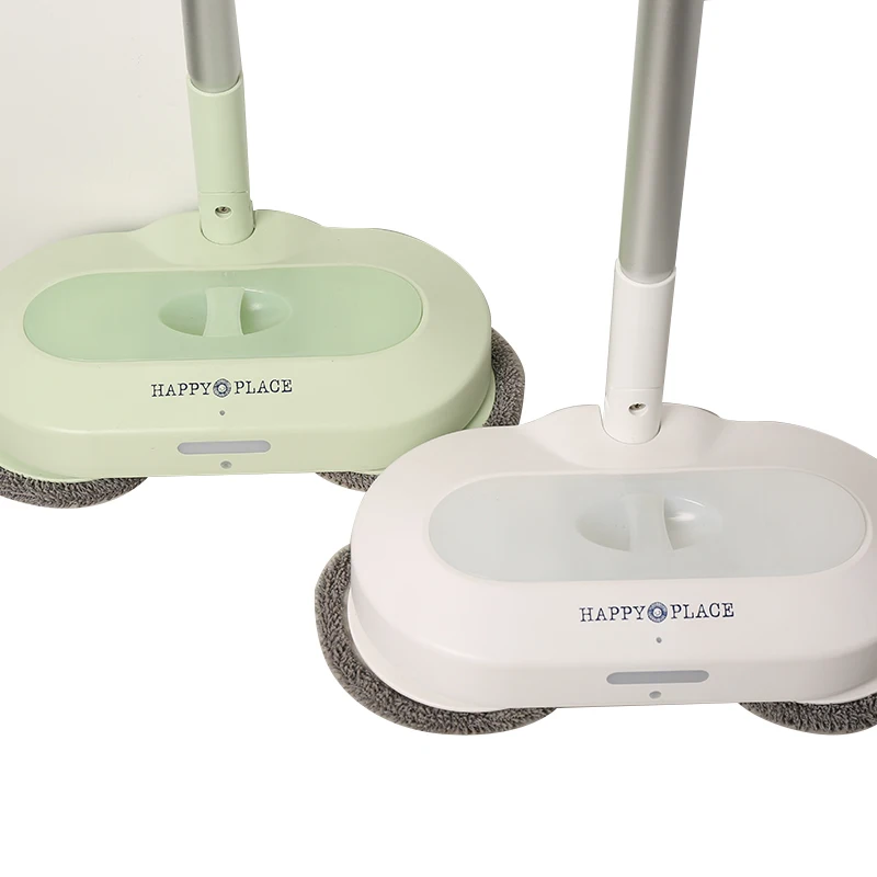 2023 High Quality Wireless Dual Spinning Spraying Floor Cleaner Mop Electric Cleaning Mop