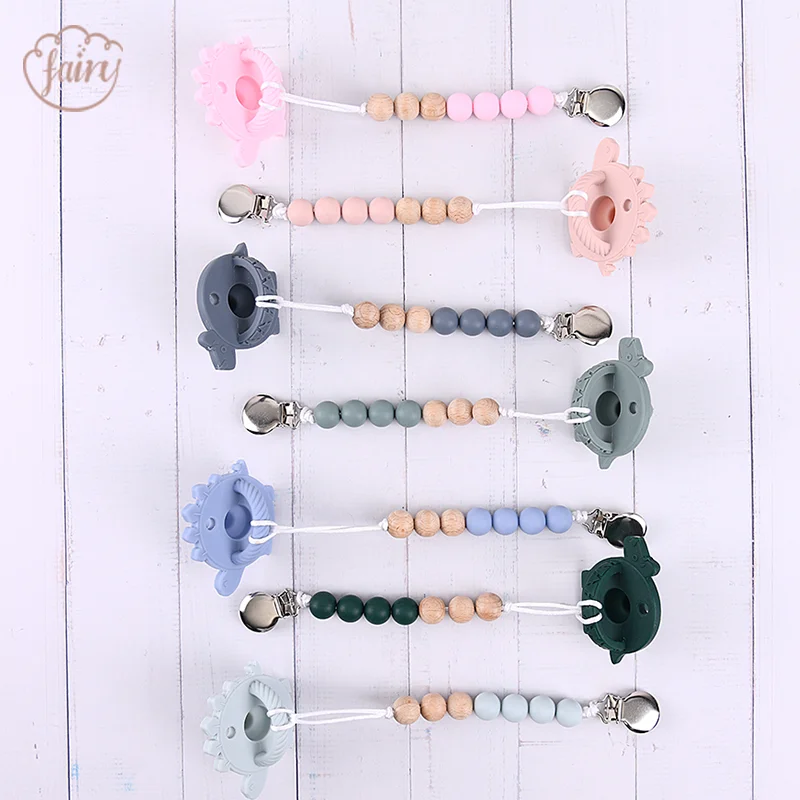 Wholesale Baby Silicone BPA Free Pacifier dummies Baby Pacifier Maple Wooden Latex Nipple Pacifier